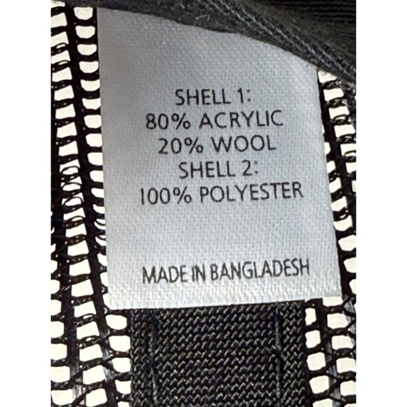 ATL Hat Grey/Black with Red Letters Trucker Style New - Picture 5 of 5